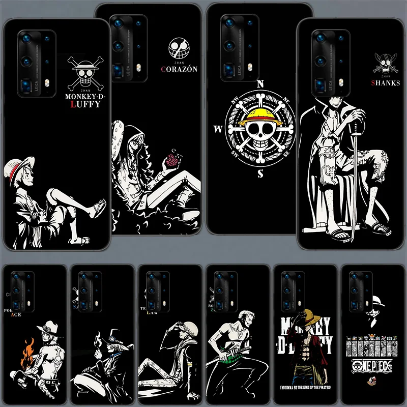 

One PP-Piece Phone Case For Huawei Mate 40 30 20 Pro 10 Pro Huawei P50 P40 P30 Lite P20 P10 Lite Cover