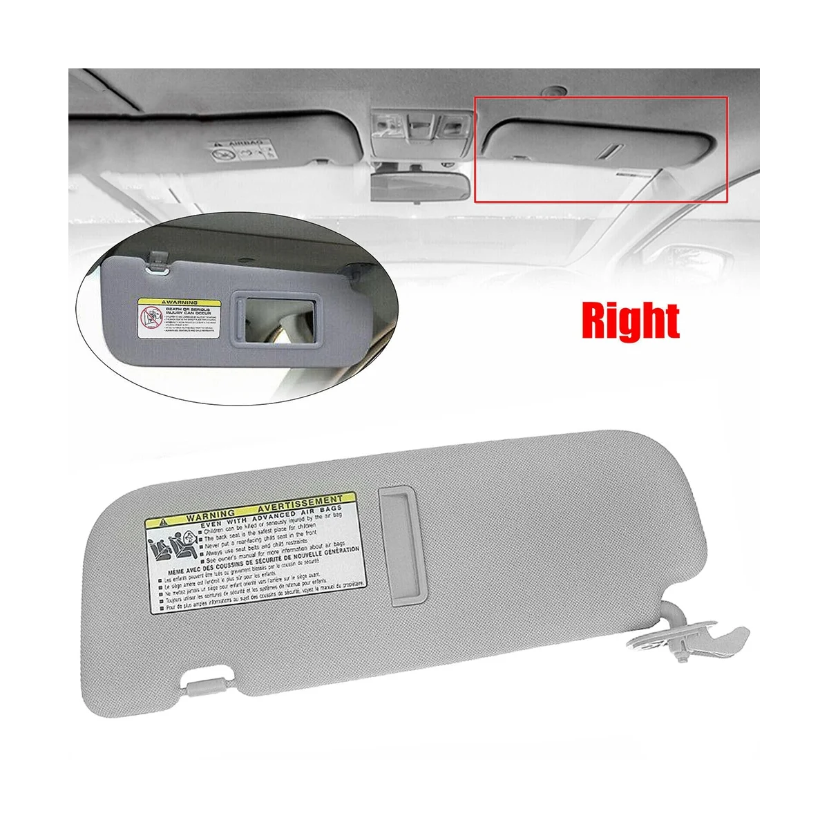 Автомобильный солнцезащитный козырек для Hyundai Elantra MD 2011-2015 852203X000TX