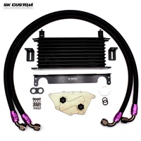 sk custom oil cooler kit for bmw mini f54 f55 f56 f60 b38 b48 engine oil cooling kit 1 series x1x2 car modification radiator kit