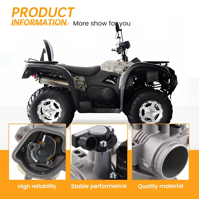 Корпус дроссельной заслонки для квадроцикла Hisun HS700 700CC 16100-007C-0000 D46-4 D46-3 16100-007E-0000