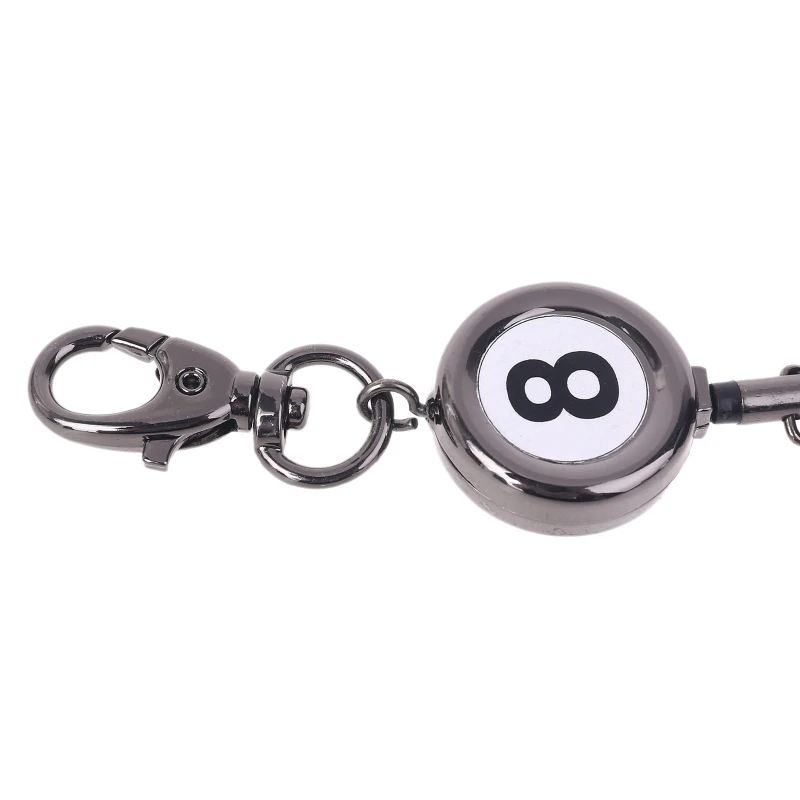 Портативный выдвижной бильярдный кий держатель для мела цепочка ключей брелоки