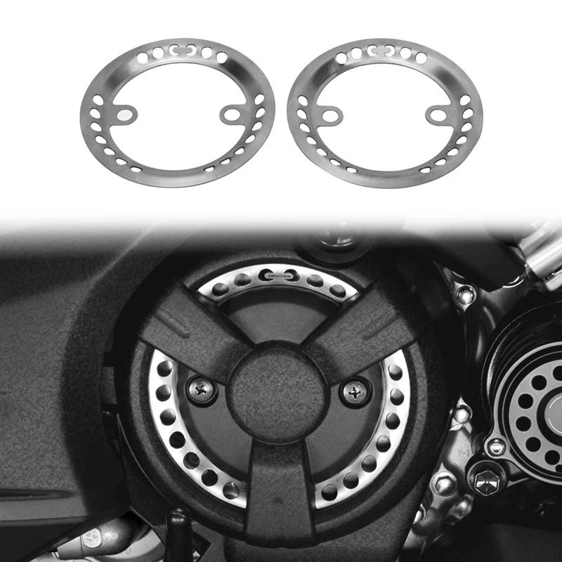 

Motorcycle Crankcase Decorative Ring Covers for Yamaha TMAX 530 T-MAX 560 2017-2020 Frame Guard Fall Protection Sliders