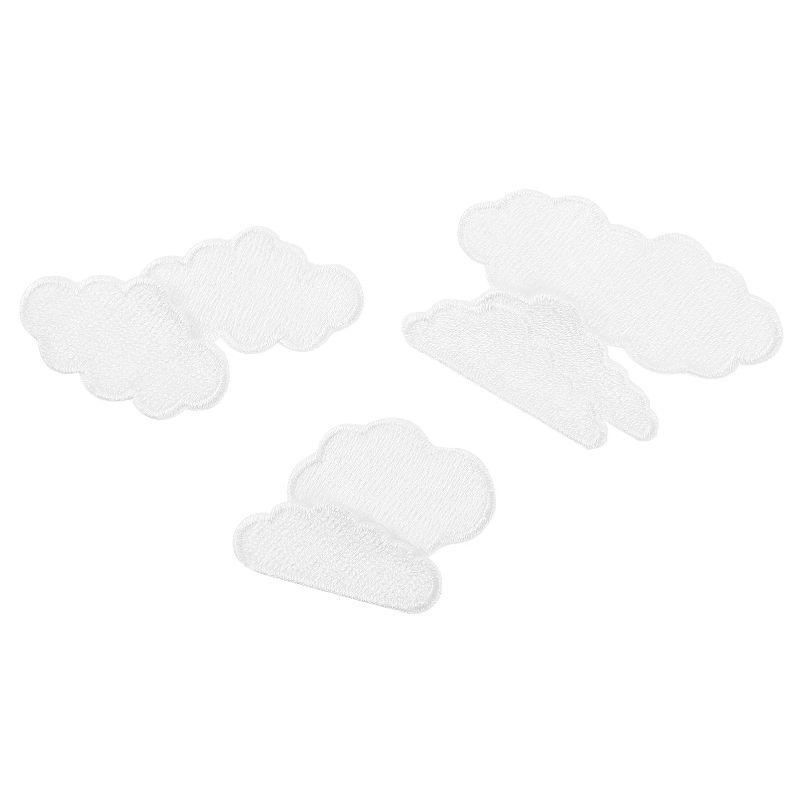 

Patchesiron Appliques Clothes Cloud Badge Transfer Pants Repairing Jeans Sewing Clothing Embroidery Heat Ironing Decals Sew