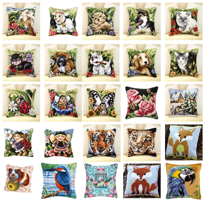 Набор для вышивки крестиком в виде животных и птиц