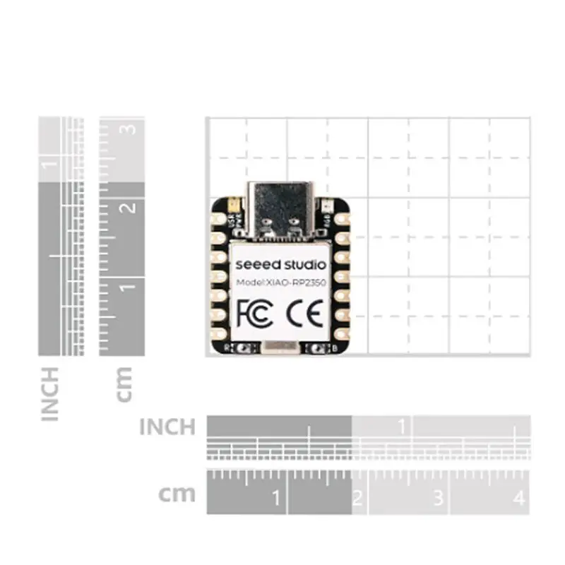 Доставка в течение 24 часов: Raspberry Pi Pico 2 XIAO RP2350 Cortex-M33 и Hazard3 RISC-V RAM для Seeed Studio Low Power Developer Kit (art.: 3920dbaececd1) - 3920dbaececd1