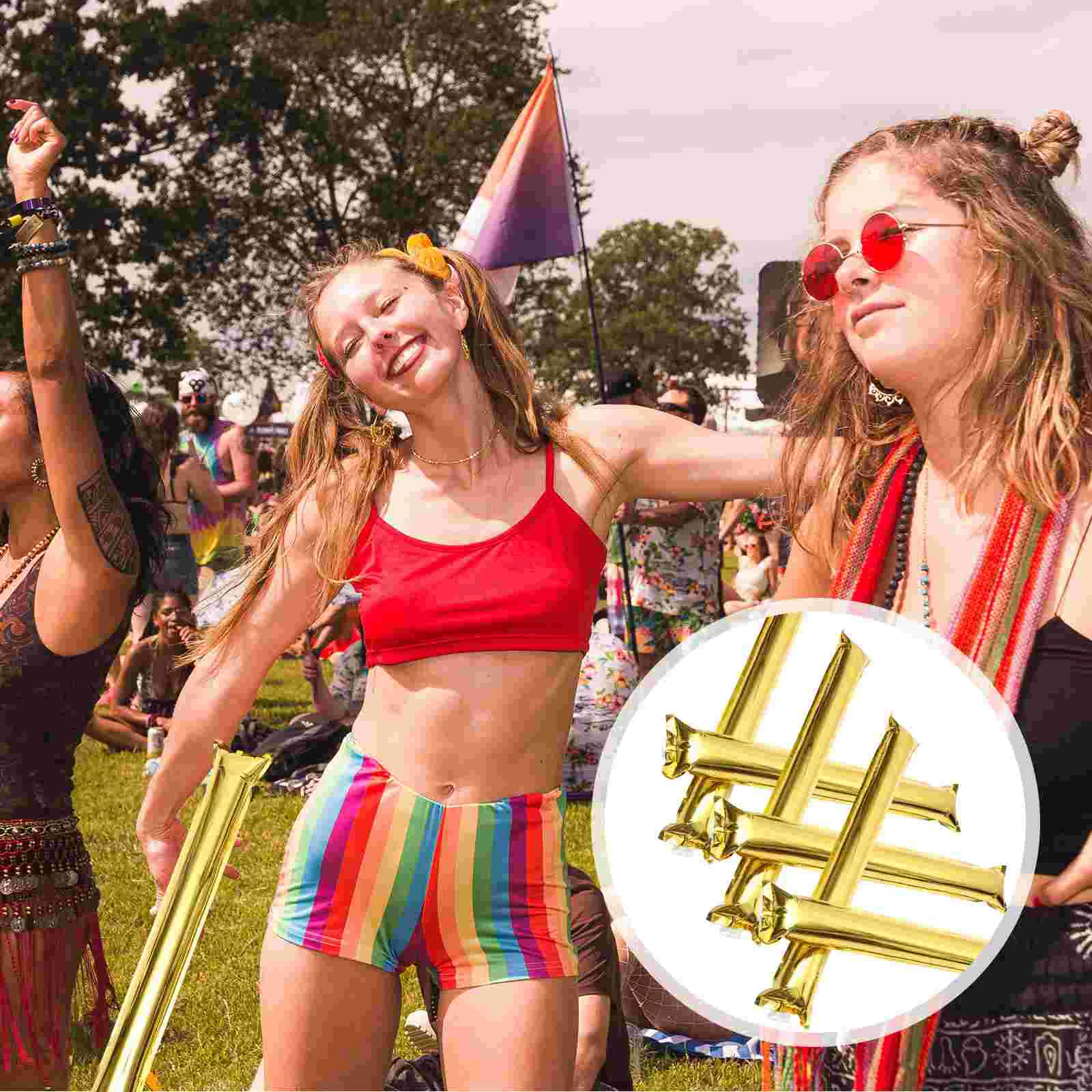 

Noise Makers Sporting Events Cheerleader Bulk Soccer Balls Inflatable Long Stick