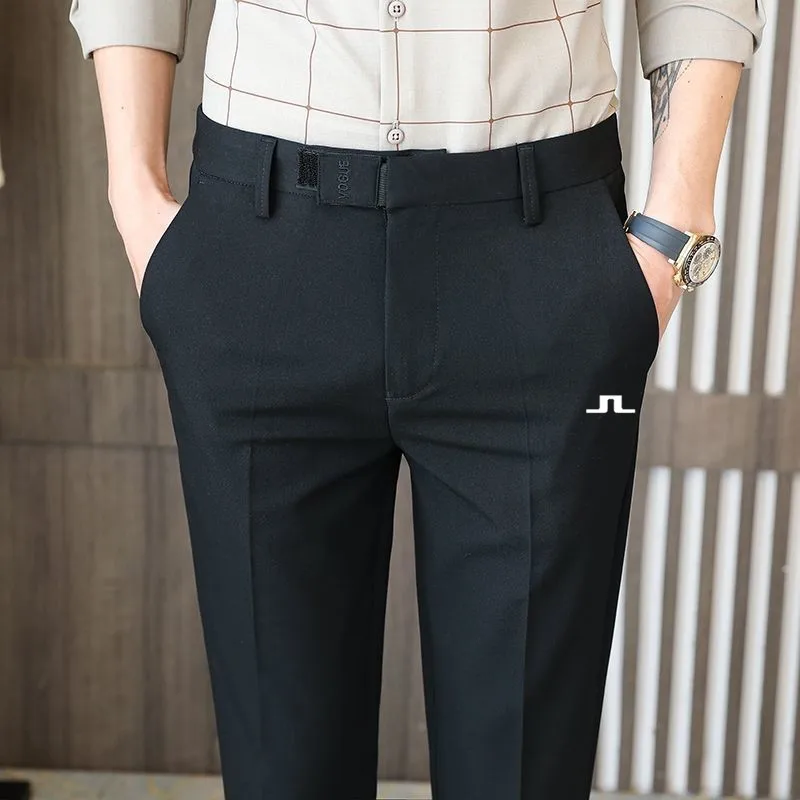 

Men's Golf Pants J Lindeberg Golf Wear Summer Breathable High-Quality Anti-Wrinkle Non-Iron Pants Outdoor Sports Trousers