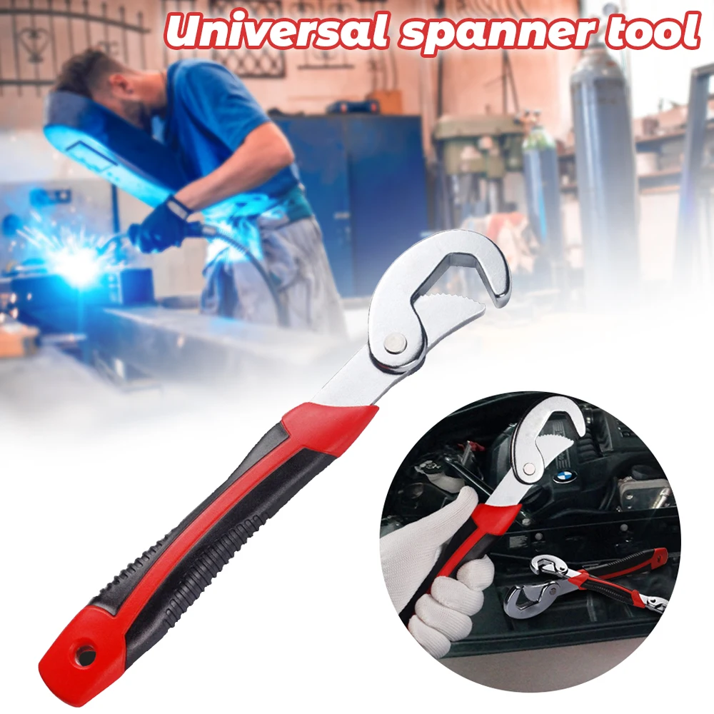 

Adjustable Wrench Adjustable Spanner Universal Wrench Quick Multifunction Grip Tools Wrench Universal CLH@8
