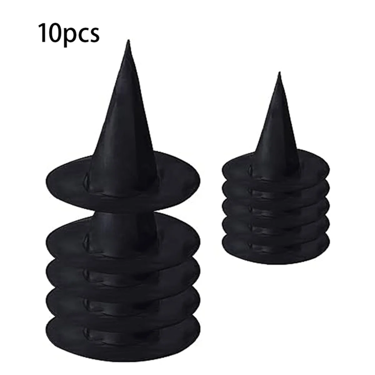 10 шт. черная шляпа ведьмы для Хэллоуина