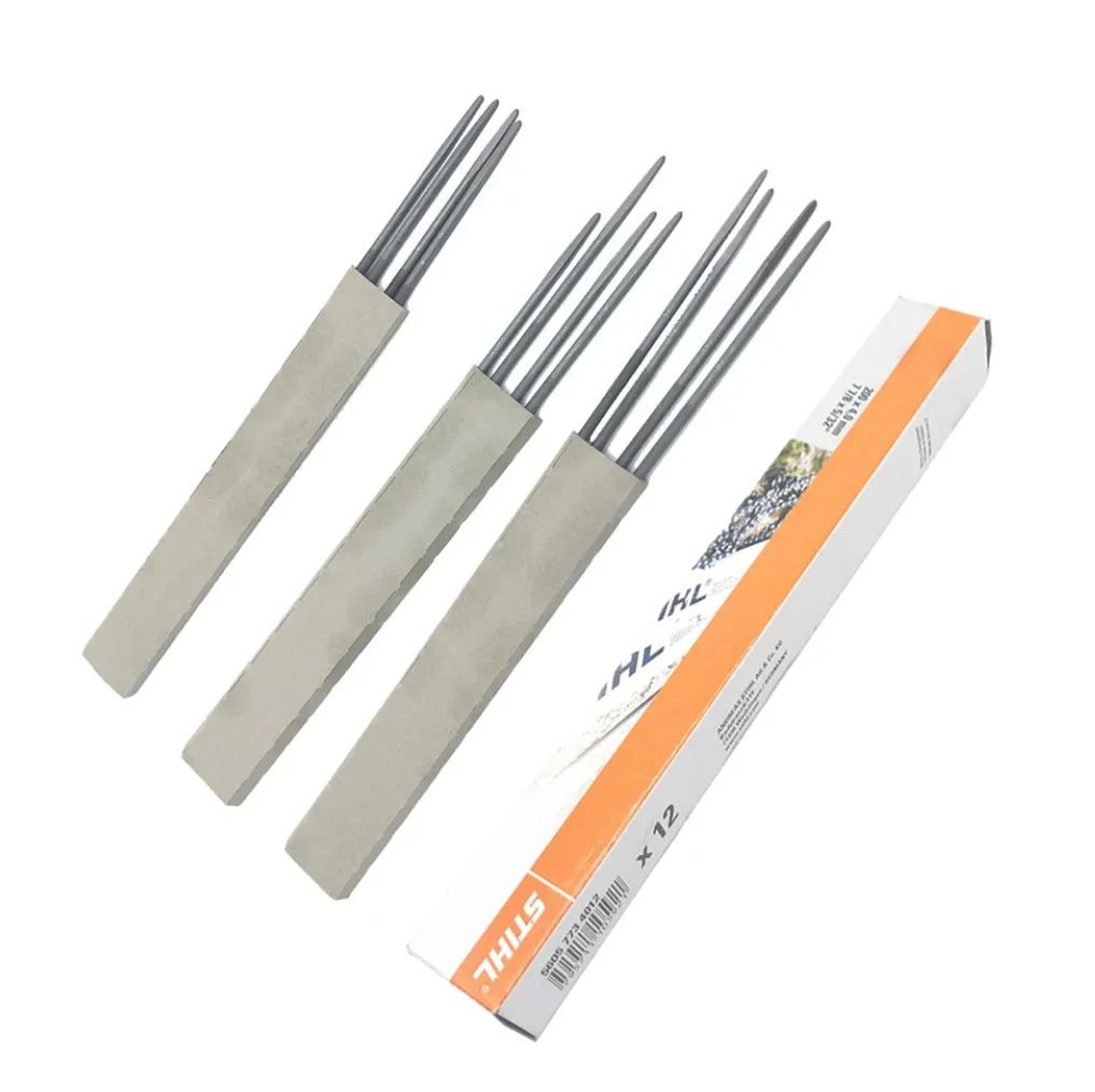 Пилки для заточки бензопилы STIHL упаковка из 12 шт. 200x4 0 мм 7/8x5/32 цепная пила 5605 773 4012