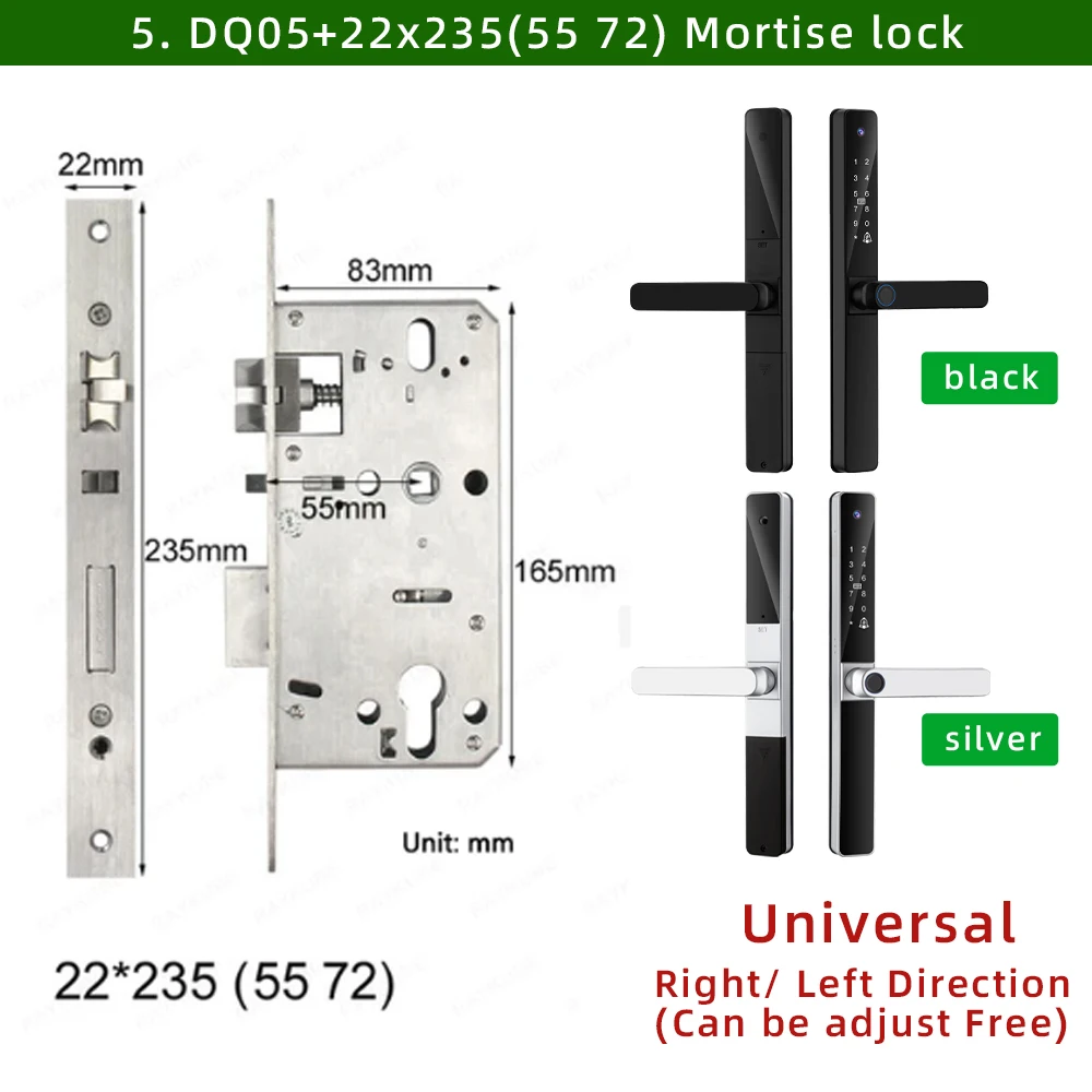 

Умный Замок CDOK DQ05Tuya С Wi-Fi, Удаленной Разблокировкой, Распознаванием Отпечатков Пальцев, Водонепроницаемый, Для Улицы