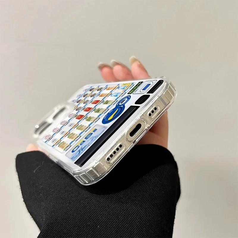 Фото Магнитный чехол для телефона для Samsung Galaxy S25 S24 S23 S22 S21 S20 FE Edge Plus Ultra 5G, мягкий прозрачный чехол из ТПУ для торговых автоматов №5