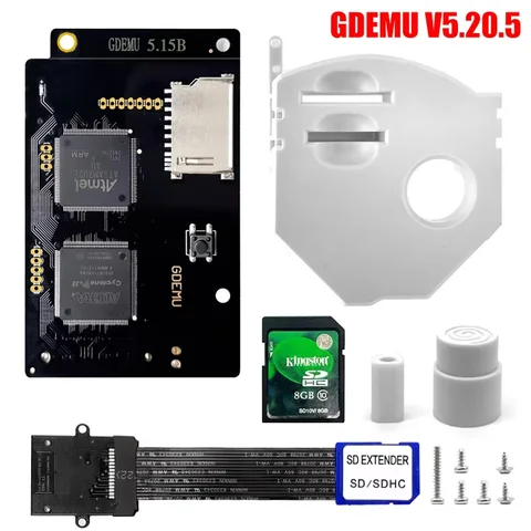 GDEMU V5.20, новейшая версия, плата моделирования оптического привода для консоли SEGA Dreamcast GDU DC VA1, расширение SD V5.20.5