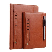 flip tablet case for ipad 10 2 2021 9th 8th air1 air2 pro 11 2020 air4 10 9 bussiness wallet stand leather cards solt book cover