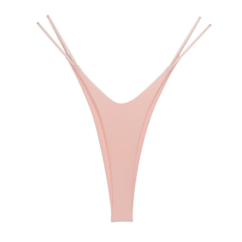 

2022 New G-string Women Sexy Panties Women's Briefs Sexy Lingerie High Split G String Cotton Bikini Style Seamless Underwear