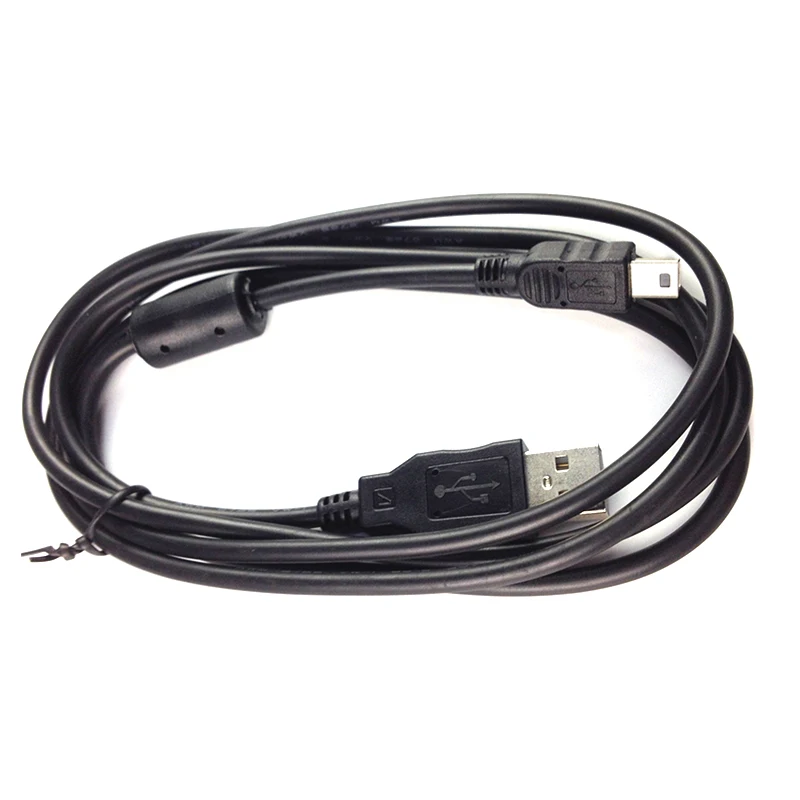 Фото Мини 5P USB кабель для передачи данных шнур провод для Canon EOS 1100D 1200D 2000D IFC-300PCU SX130 ZR950 №5