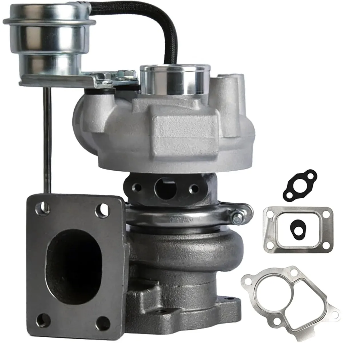 Фото Турбокомпрессор Turbo TD04L4-09TK3 1J773-17014, совместимый с Kubota M6060HFC для экскаватора CAT 236D 259D 289D 308E2 №3