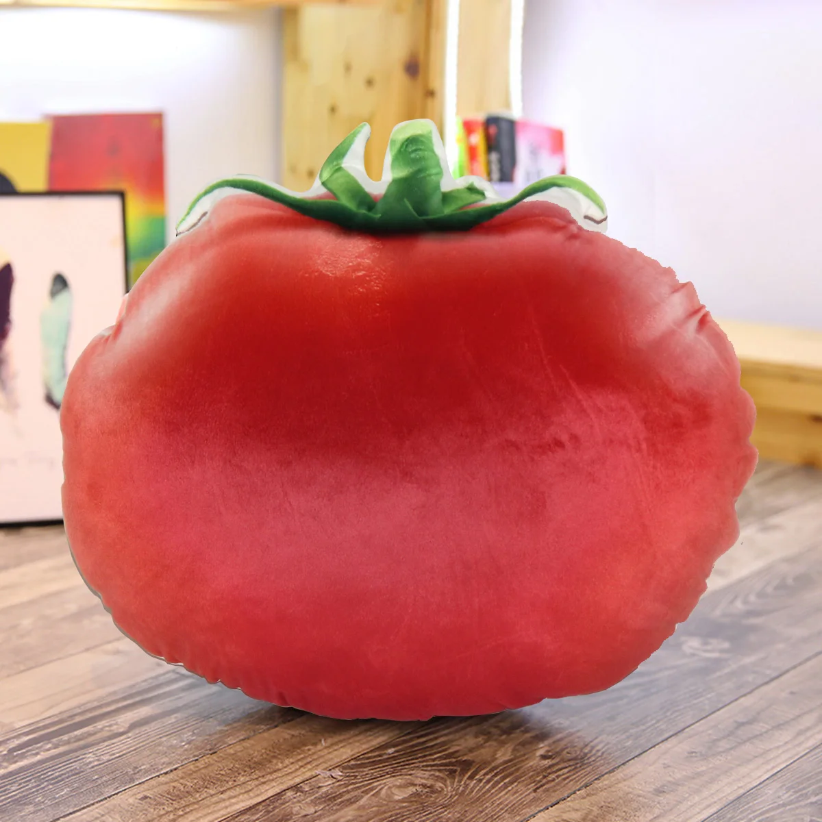 

Funny Super Tempting Tomatoes Pillowcase Girl Gift Irregular Shape Zipper Soft Fabric Pillow Cover Home Decoration Cushion Cover
