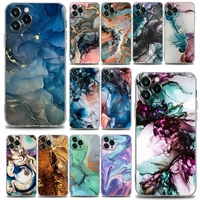 marbled overlay phone case for iphone 13 12 11 se 2022 x xr xs 8 7 6 6s pro mini max plus soft silicone case