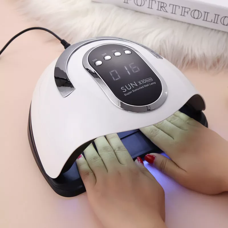 

Профессиональная светодиодная УФ-лампа для сушки ногтей X10MAX, 66 шт., УФ-гель/Гель-лак для наращивания/твердый Гель-лак, УФ-лампа для маникюрно...
