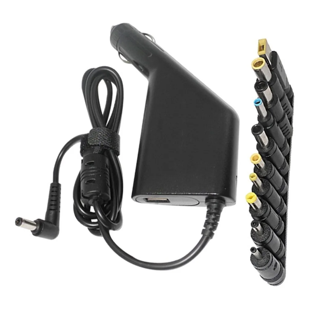 

FOR Multi-plug19V 4.74A 90W Laptop Universal Car Charger Dc Power Adapter for Asus Lenovo Acer Samsung Notebooks