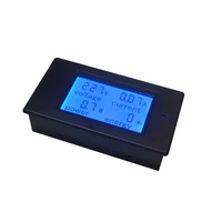 ac single phase digital wattmeter power energy meter 220v 100a kwh meter pzem 061 with ct coil