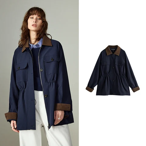 TOYOUTH Женские зимние куртки-карго