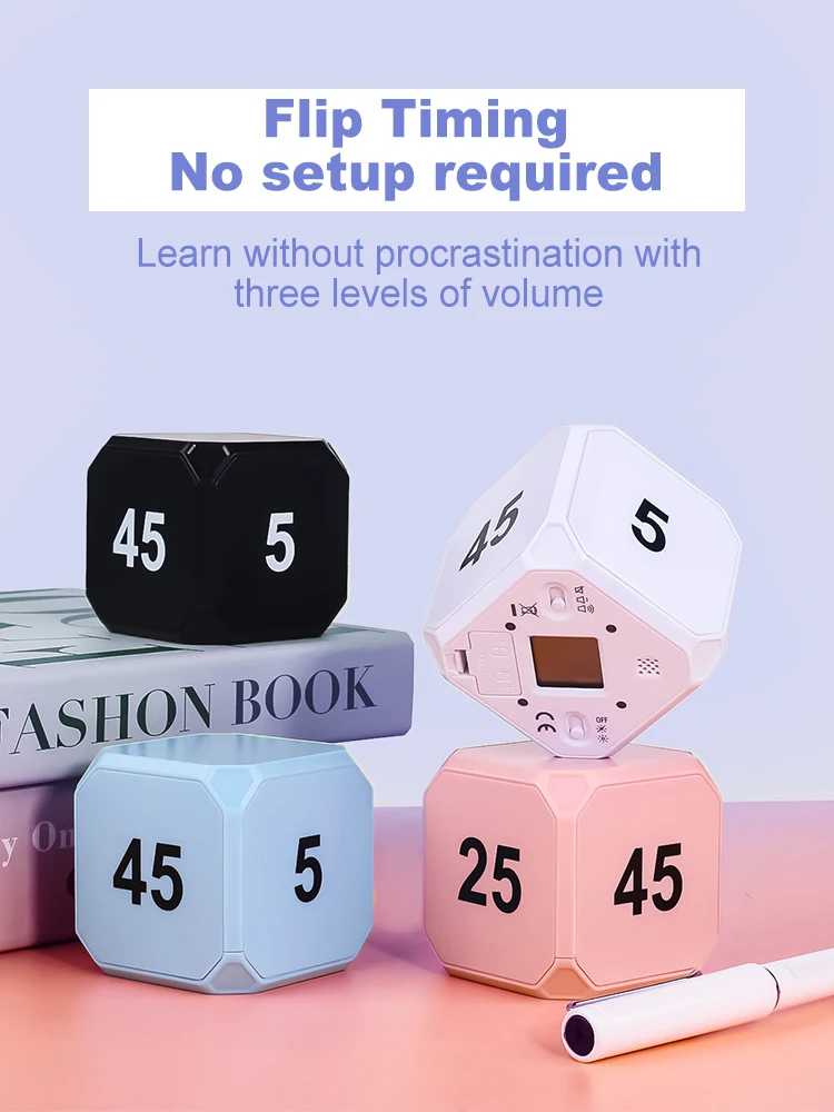 Гравитационный датчик переворачивающийся таймер производительность Cube дисплей