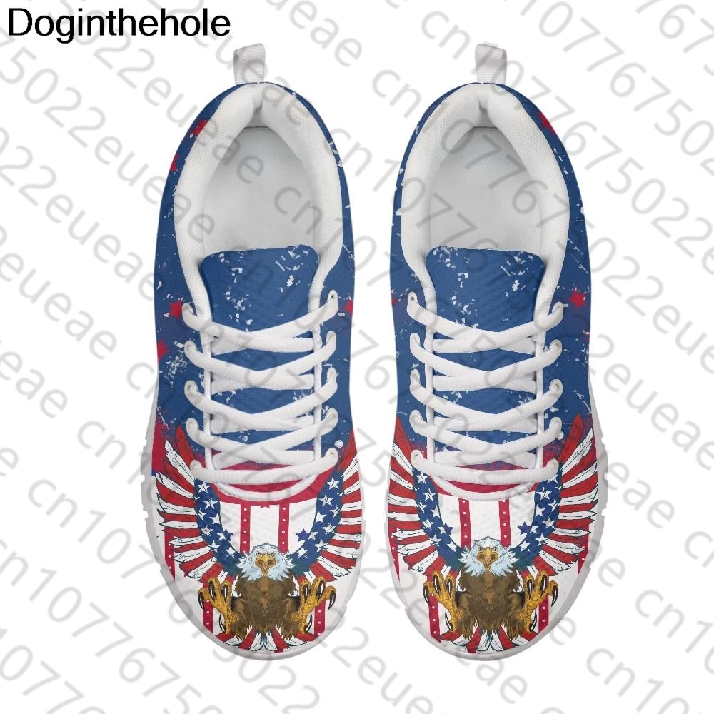 Кроссовки Doginthehole женские сетчатые дышащие противоскользящие с рисунком