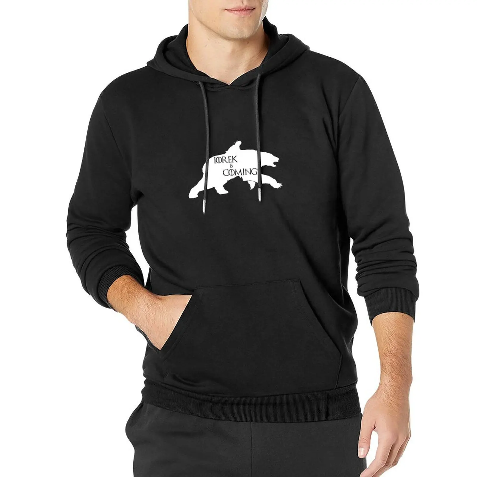 Пуловер с капюшоном Iorek is coming осенние новинки эстетичная одежда в японском стиле