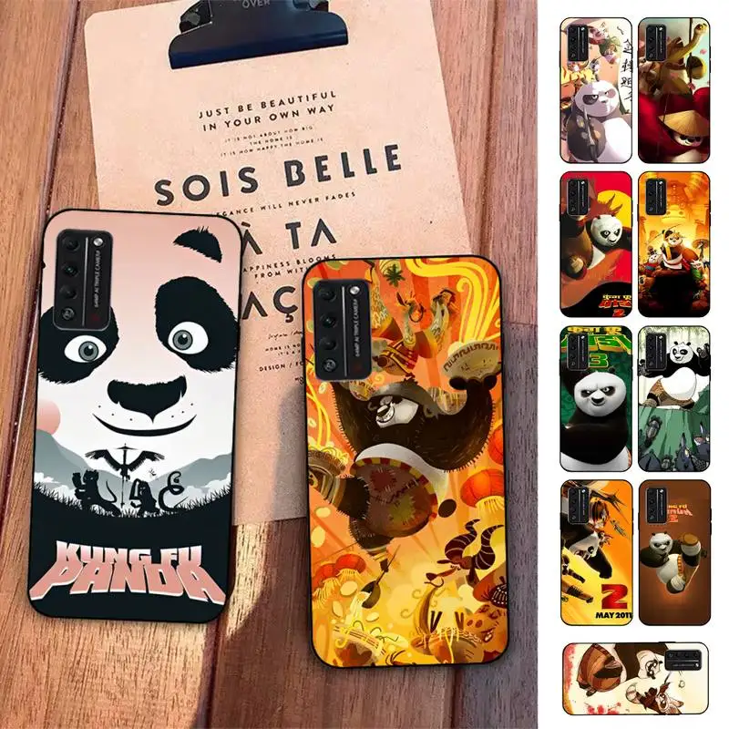 

Kung Fu Panda Phone Case For Huawei Honor 10 lite 9 20 7A pro 9X pro 30 pro 50 pro 60 pro 70 pro plus