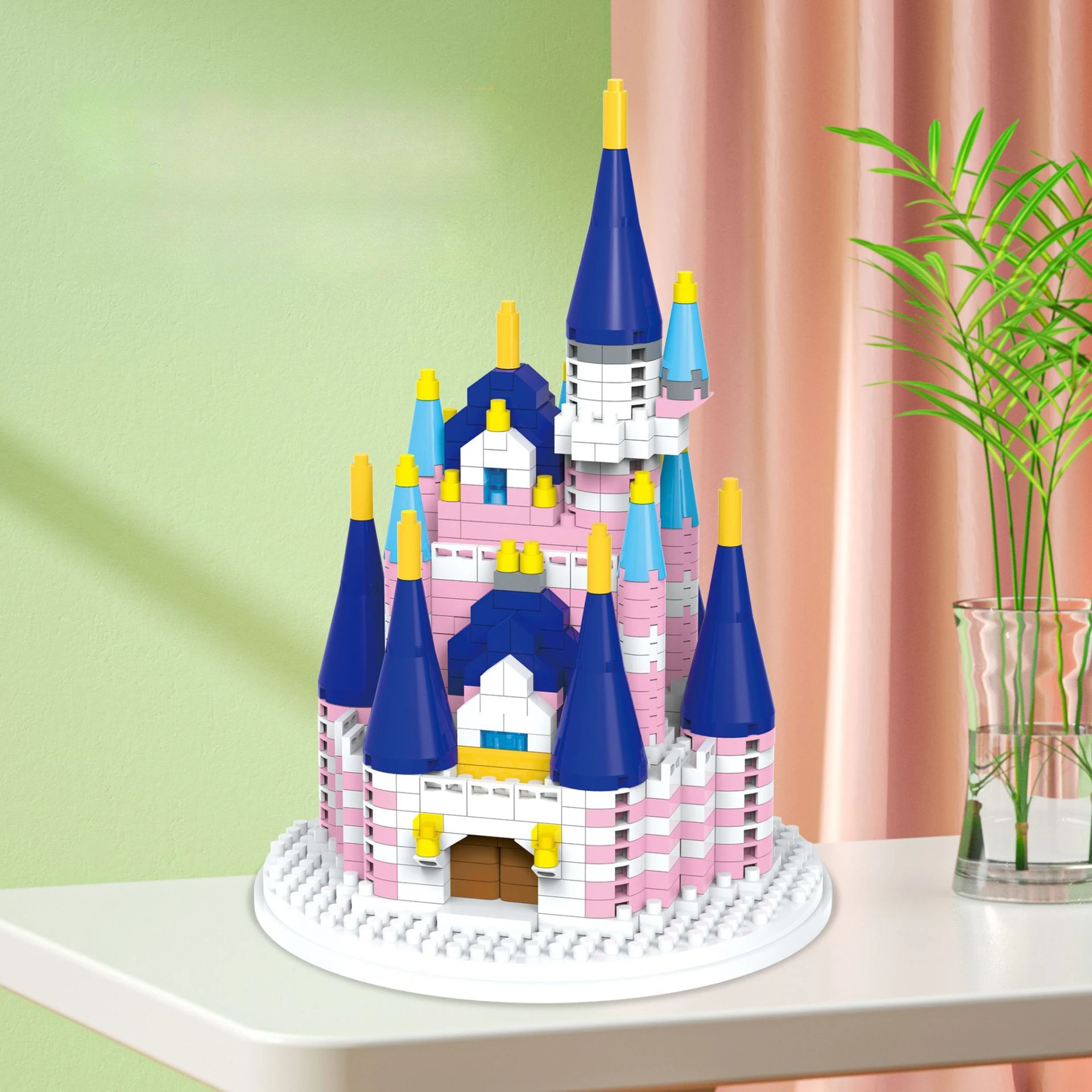 

Конструктор Мини-принцесса мечта замок набор строительных блоков фигурки кирпичи развивающие игрушки для девочек подарок на день рождения