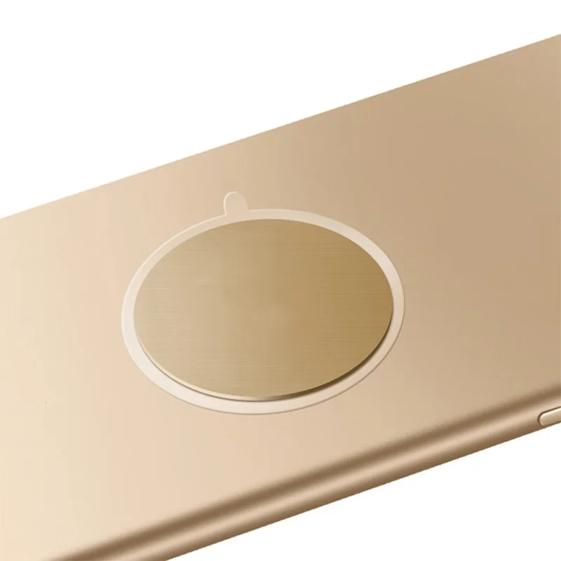 Fimilef Drawing Metal Plate Disk For Magnet Car Phone Holder iron Sheet Sticker For Magnetic Mobile Phone Holder Car Stand Mount