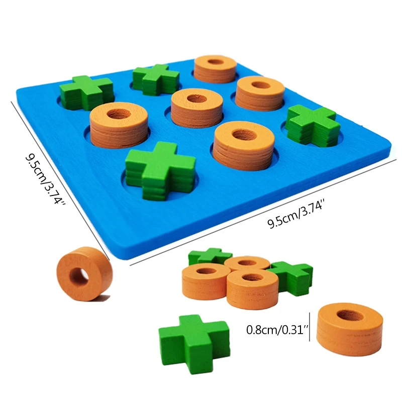 Настольная игра Tic Tac Toe для родителей и детей 3d-путешествия декор гостиной |