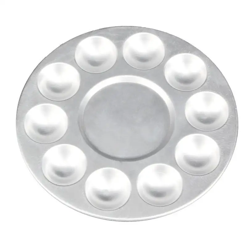 Алюминиевые 6/10 ячеек косметическая палитра для макияжа основа Bb крем лак ногтей