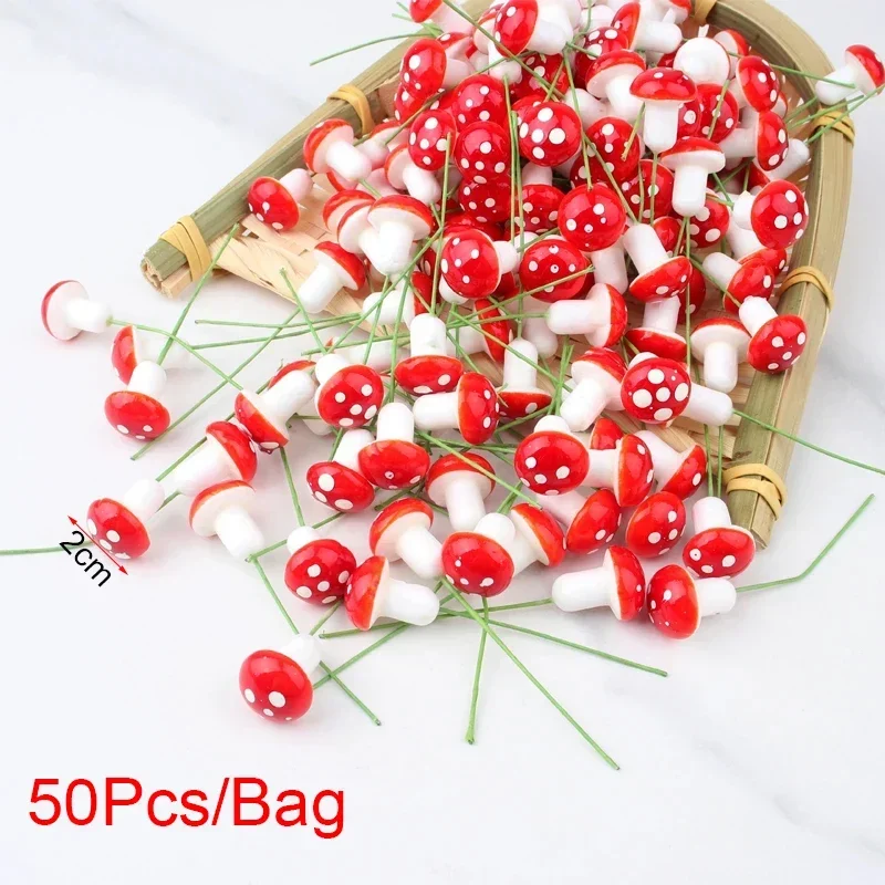 

Миниатюры грибы из пены 50 шт.