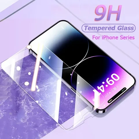Закаленное стекло HD для iPhone 11-17 Pro Max, защитное стекло для экрана — детальный вид товара