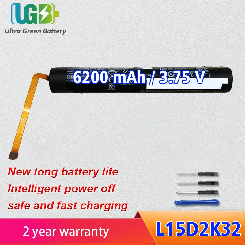 

UGB New L15D2K32 L15C2K32 Laptop Battery For LENOVO YOGA Tab 3 pro 10" Yt3-X90 Yt3-X90L Yt3-X90F Yt3-X90M YT3-X90Z YT3-X90Y
