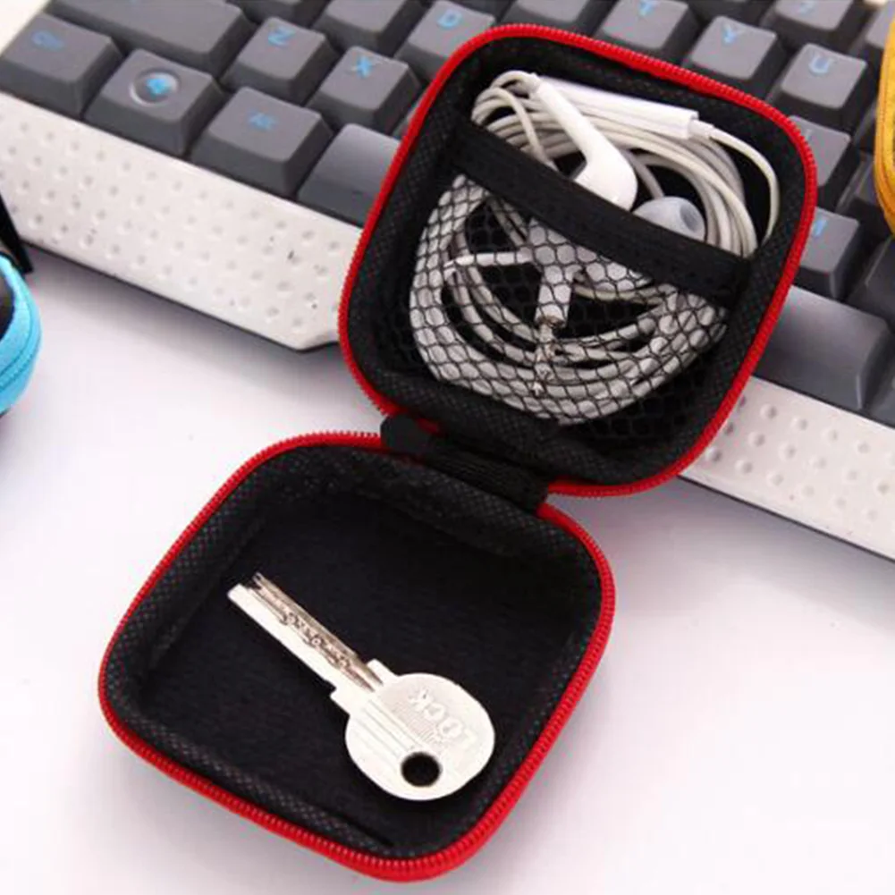 

Fashion Mini Travel Cable Earphone Phone Charger Storage Case Pouch Bag Women Men Portable Wallet Coin Purse Coin Pouch Case