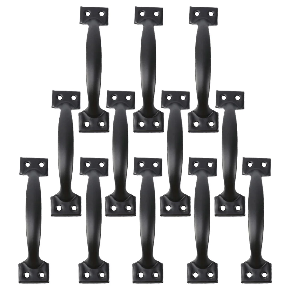 

12pcs 4 Inches Retro Style Drawer Handle Ring Knob Simple Bar