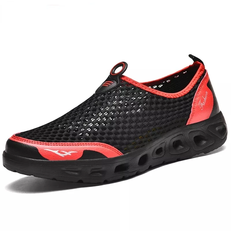 

Men Aqua Shoes Outdoor Breathable Beach Shoes Lightweight Quick-drying Wading Shoes Sport Water Camping Sneakers Shoes2022