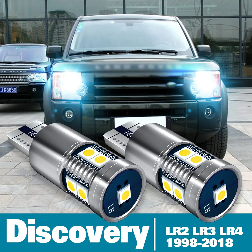 2 шт. светодиодные парковочные огни для Land Rover Discovery 3 4 LR2 LR3 LR4 аксессуары 1998-2018 2013 2014