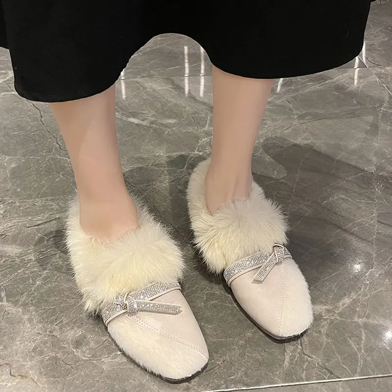 

Лоферы без шнуровки женские, повседневные кроссовки из ПУ кожи, на резиновой подошве, с квадратным носком, без застежки, на плоской подошве, однотонная обувь для отдыха, лето 2022