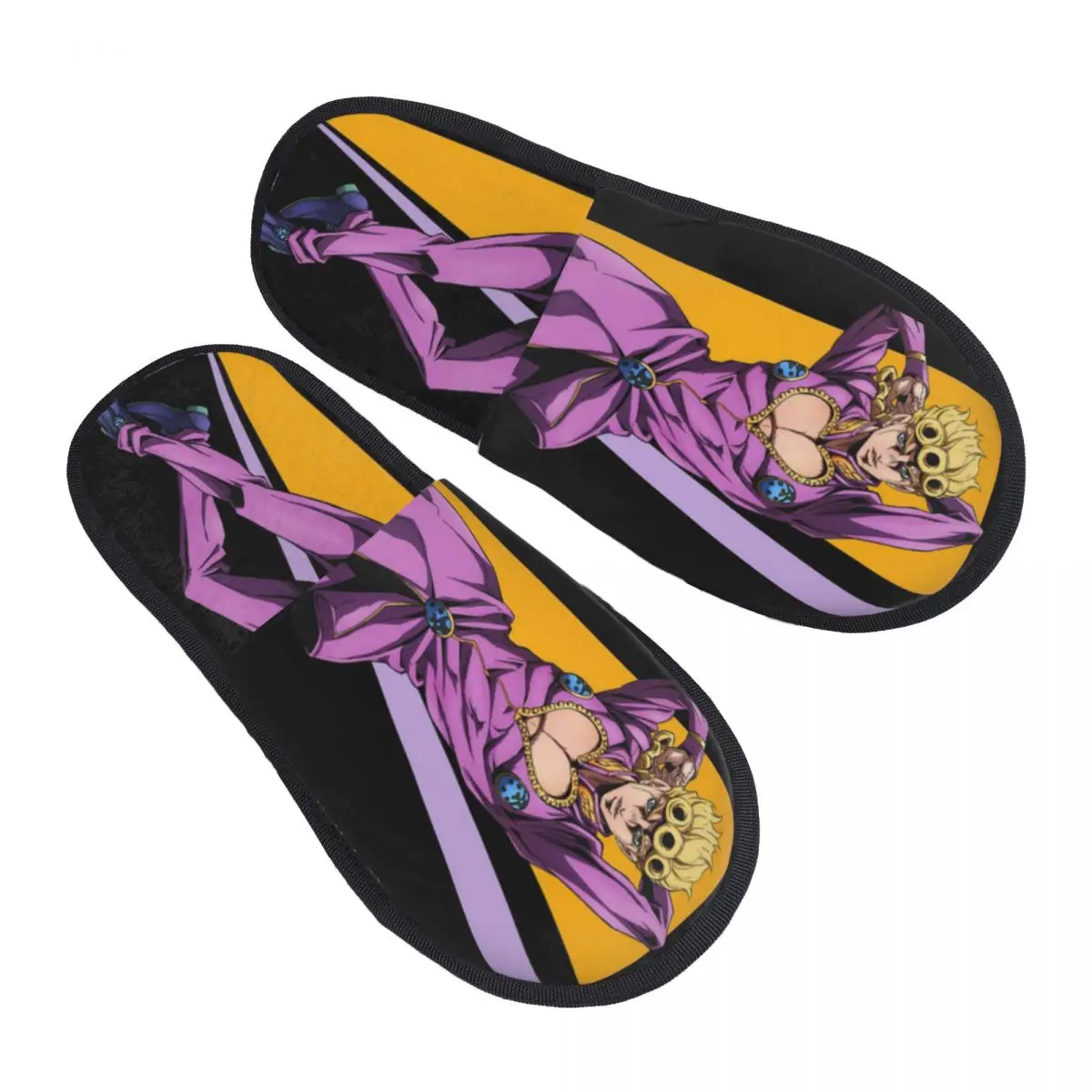 Меховые тапочки Jojo для мужчин и женщин невероятные приключения теплые домашние