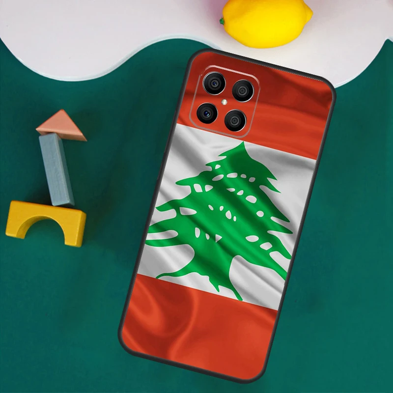 Чехол с флагом Ливана для Honor 200 Pro 50 70 90 X9a X8a X8 X9 X8b X9c X9b Magic 7 Lite 5 6 Cover