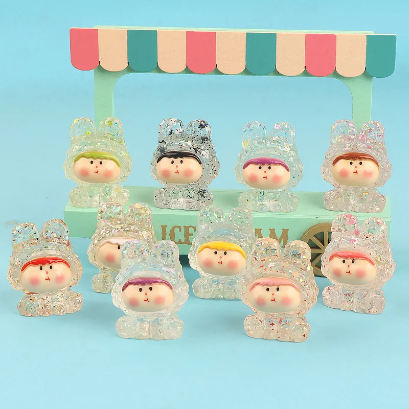 Блестящий Lilith маленький орнамент настольный милый мультяшный смоляный