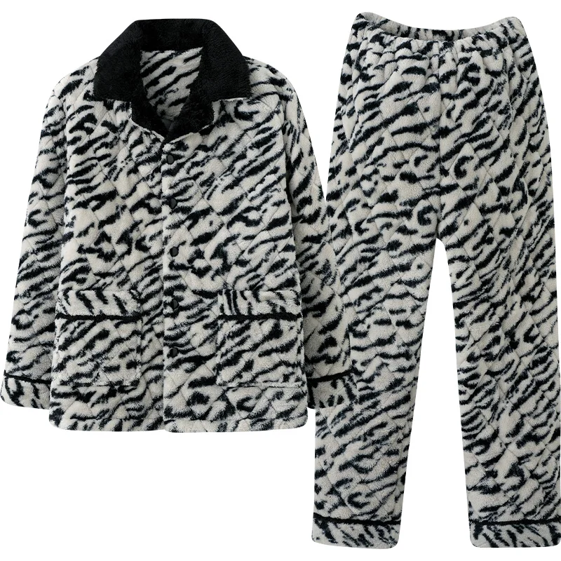 Трехслойная утолщенная стеганая пижама Princess Mark мужская зимняя куртка из