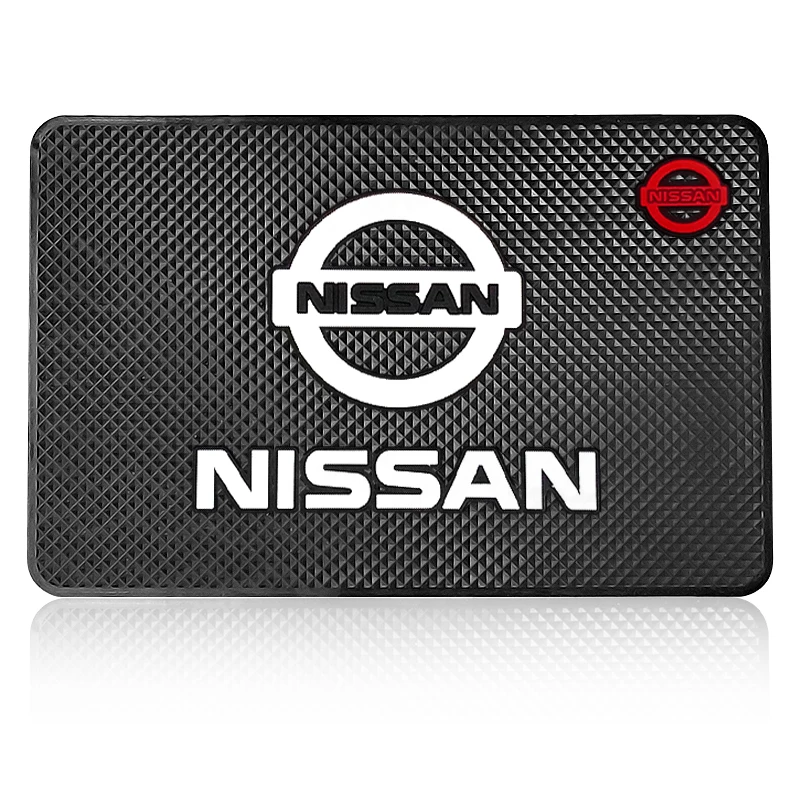 

Автомобильный орнамент, противоскользящий коврик из ПВХ, липкая накладка на приборную панель, аксессуары для Nissan nismo Qashqai J11 J10 X-trail T32 Juke Altima Sentra