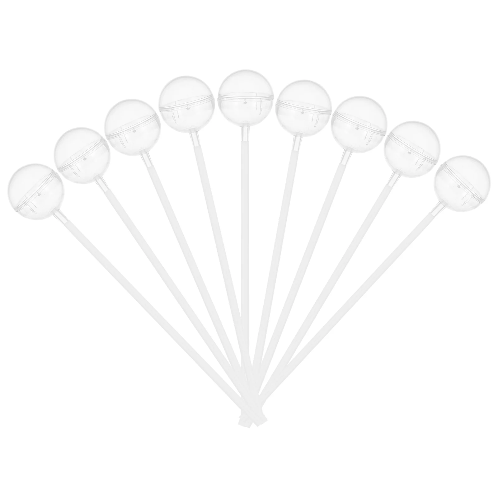 

100 Pcs Chocolate Torus Plastic Fixator Base Clear Cake Box Flower Decoration Supplies Floral Support Packing Candy Bouquet