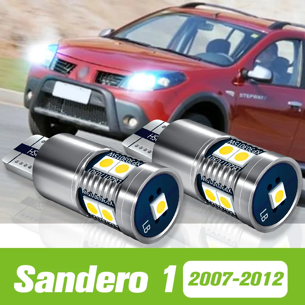 

2pcs For Renault Sandero 1 2007-2012 LED Parking Light Clearance Lamp 2008 2009 2010 2011 Accessories